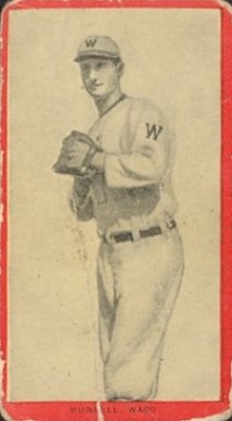 1910 Old Mill Series 3 (Texas League) Munsell, Waco #62 Baseball Card