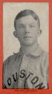 1910 Old Mill Series 3 (Texas League) Malloy # Baseball Card