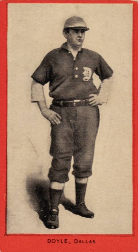 1910 Old Mill Series 3 (Texas League) Doyle # Baseball Card