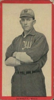 1910 Old Mill Series 3 (Texas League) Bennett #7 Baseball Card