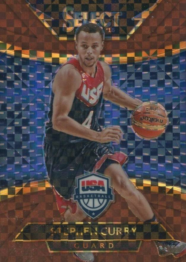 2014 Panini Select Stephen Curry #211 Basketball Card