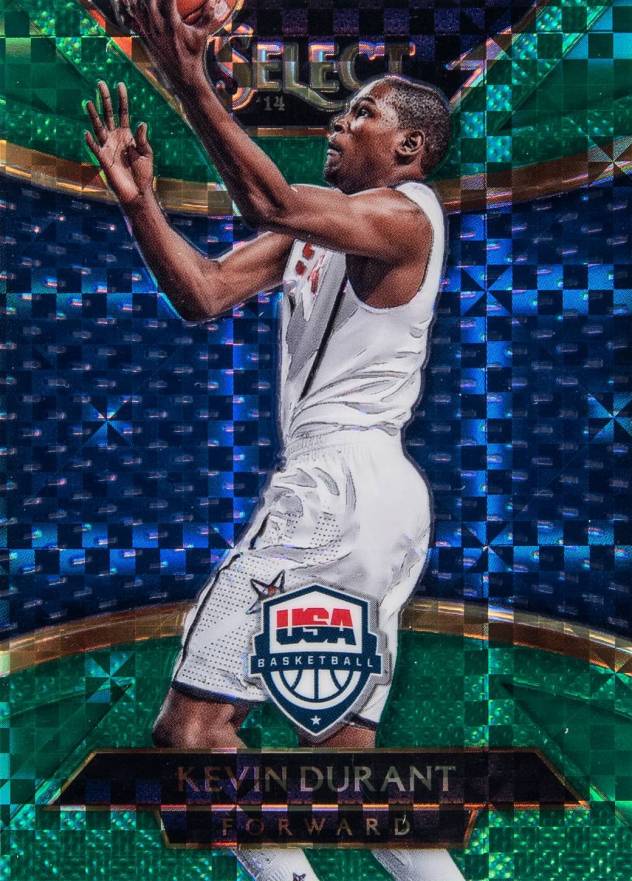 2014 Panini Select Kevin Durant #215 Basketball Card