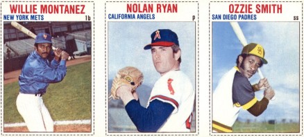 1979 Hostess Montanez/Ryan/Smith # Baseball Card