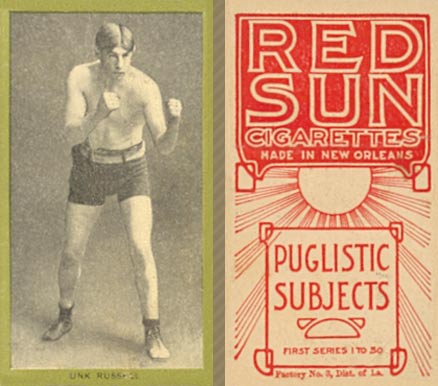 1908 Red Sun Unk Russell # Other Sports Card