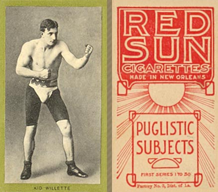 1908 Red Sun Kid Willette # Other Sports Card