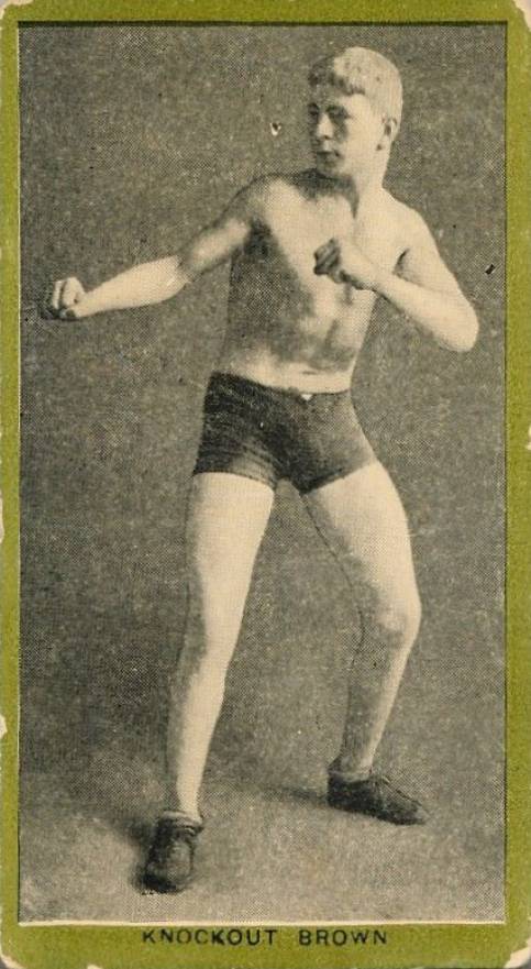 1908 Red Sun Knockout Brown # Other Sports Card