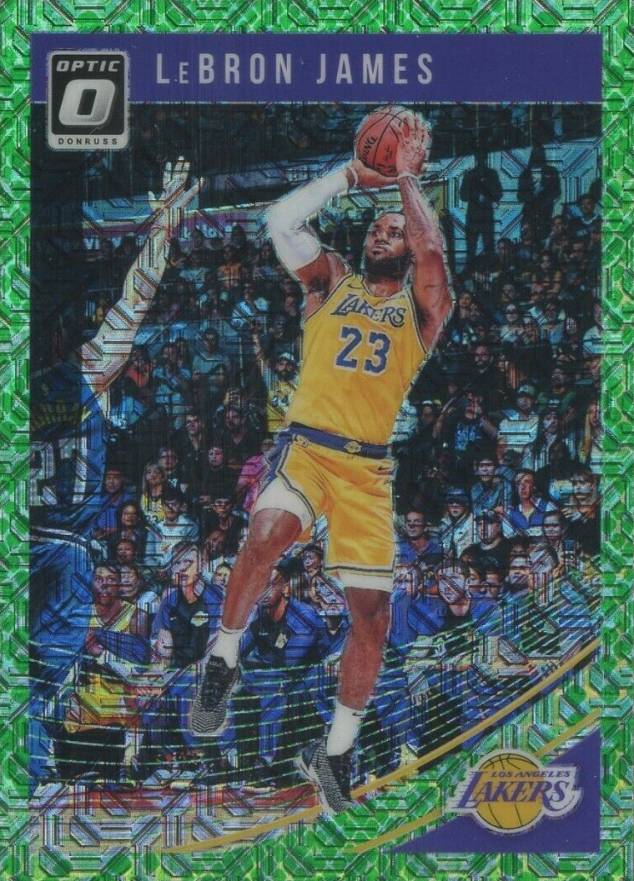 2018 Panini Donruss Optic LeBron James #94 Basketball Card