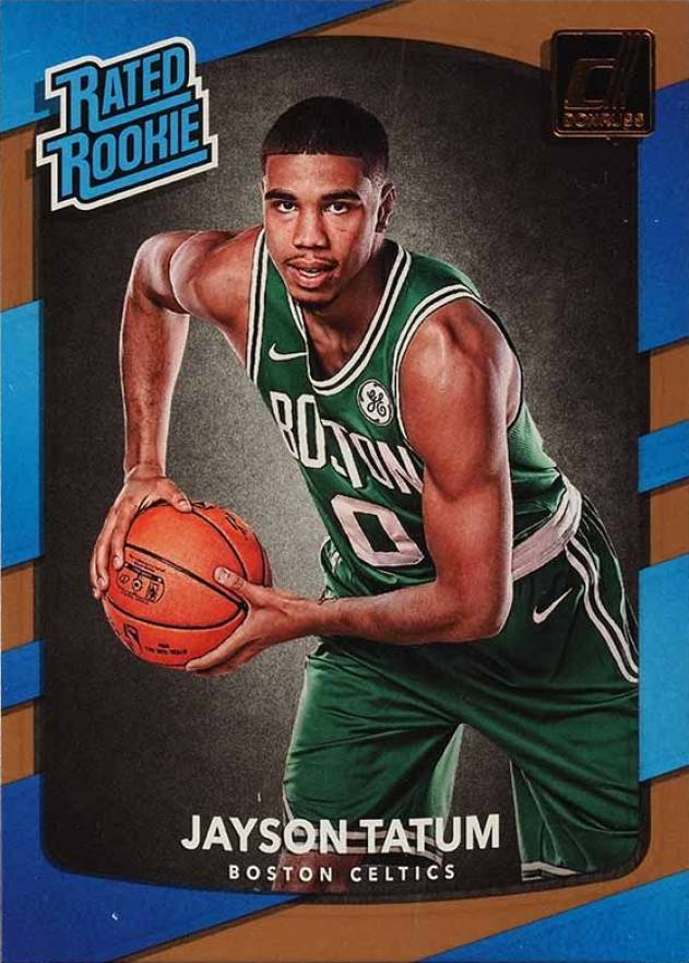 2017 Panini Donruss Jayson Tatum #198 Basketball Card