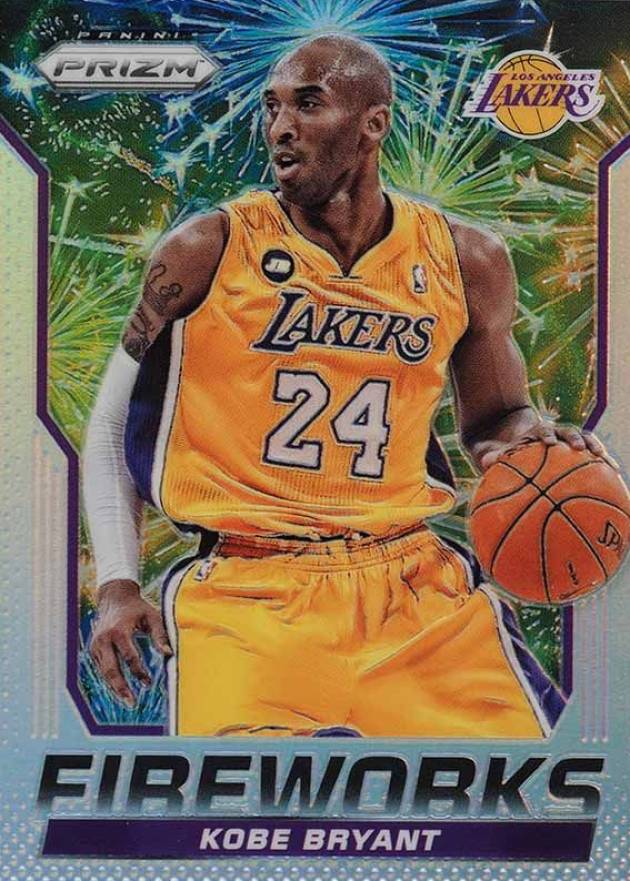 2014 Panini Prizm Fireworks Kobe Bryant #2 Basketball Card