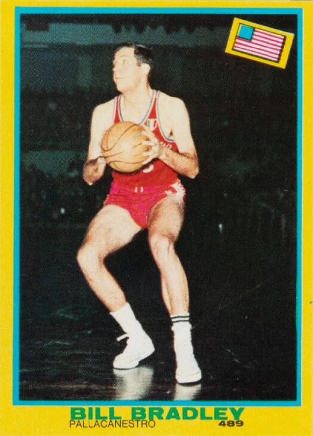 1968 Mira Tuttosport I Campionissimi Bill Bradley #489 Basketball Card