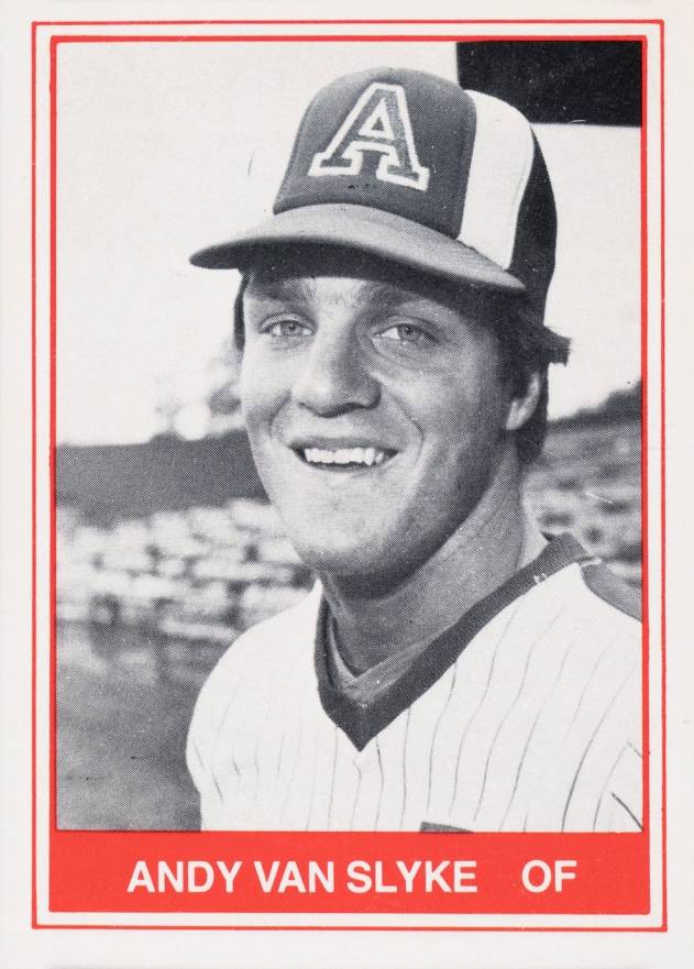 1982 TCMA Arkansas Travelers Andy Van Slyke #19 Baseball Card