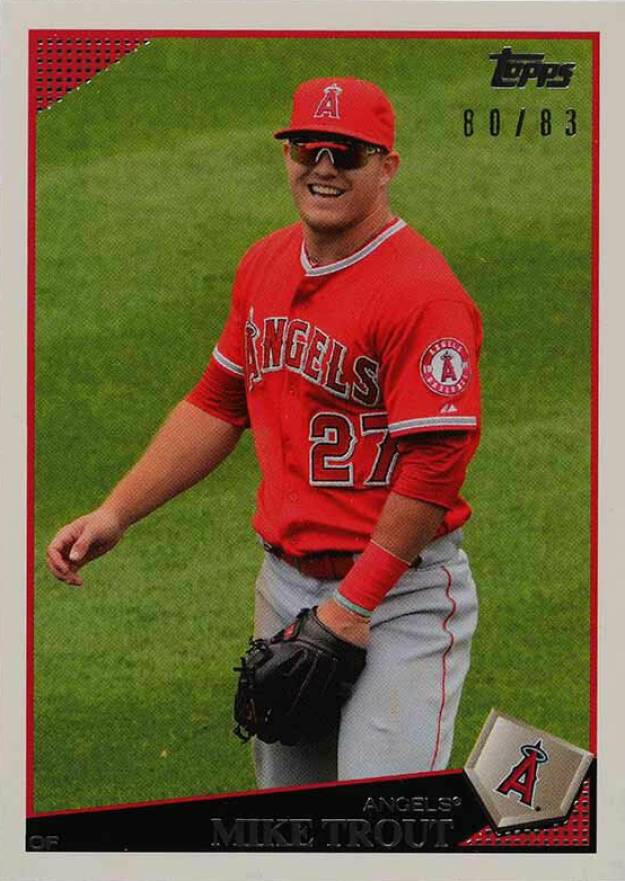 2019 Topps Transcendent VIP Party Mike Trout Through the Years Mike Trout #2009 Baseball Card