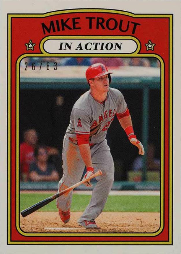 2019 Topps Transcendent VIP Party Mike Trout Through the Years Mike Trout #72IA Baseball Card