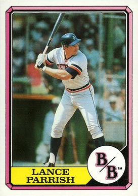 1987 Boardwalk & Baseball Top Run Makers Lance Parrish #19 Baseball Card