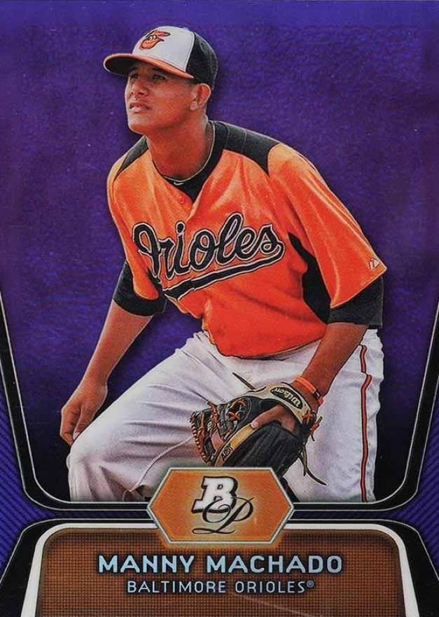 2012 Bowman Platinum Prospects Manny Machado #BPP23 Baseball Card