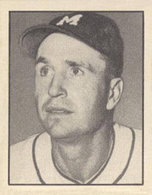 1952 Parkhurst Frostade Walt Alston #66 Baseball Card
