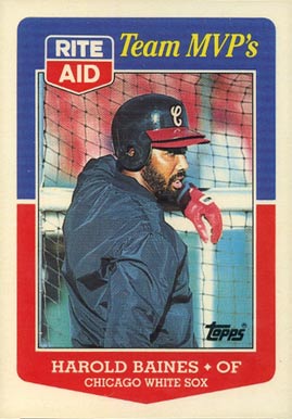 1988 Rite Aid Harold Baines #16 Baseball Card