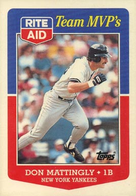 1988 Rite Aid Don Mattingly #22 Baseball Card