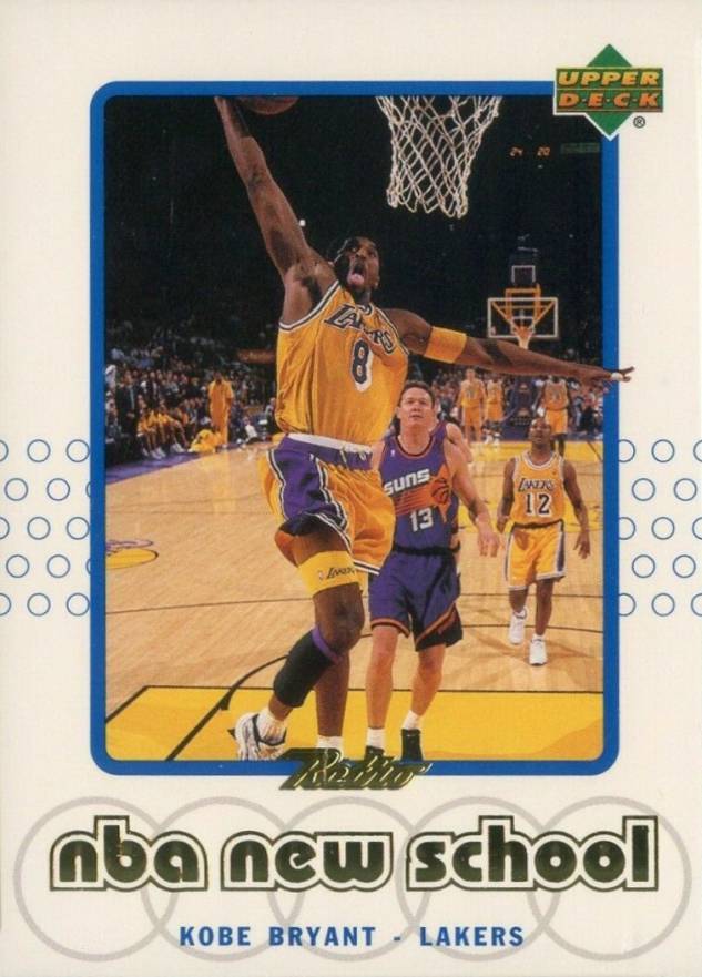 1999 Upper Deck Retro Old/New School Kobe Bryant #S16 Basketball Card