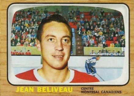 1966 Topps USA Test Jean Beliveau #31 Hockey Card