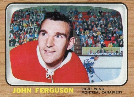 1966 Topps USA Test John Ferguson #65 Hockey Card