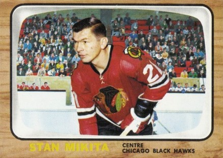 1966 Topps USA Test Stan Mikita #62 Hockey Card
