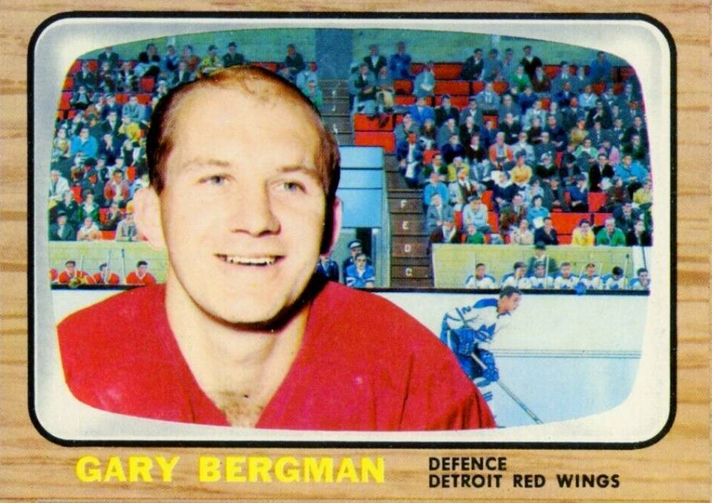 1966 Topps USA Test Gary Bergman #47 Hockey Card