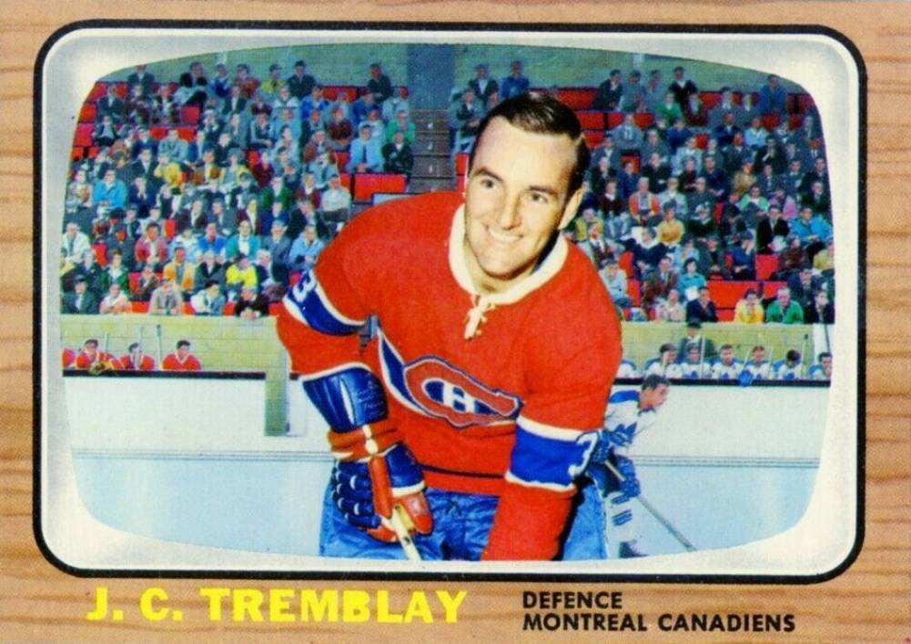 1966 Topps USA Test J.C.Tremblay #5 Hockey Card