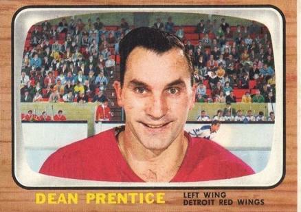 1966 Topps USA Test Dean Prentice #45 Hockey Card