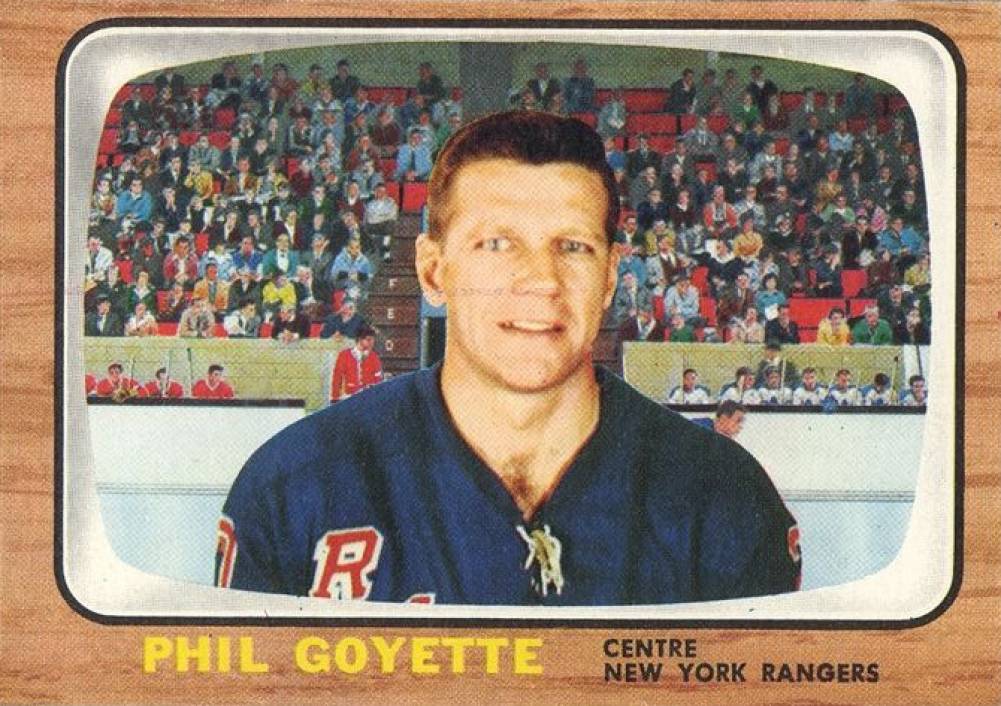 1966 Topps USA Test Phil Goyette #28 Hockey Card