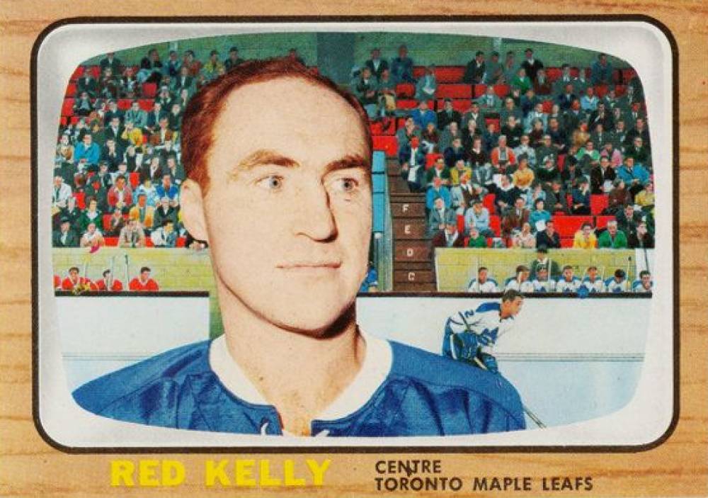 1966 Topps USA Test Red Kelly #42 Hockey Card