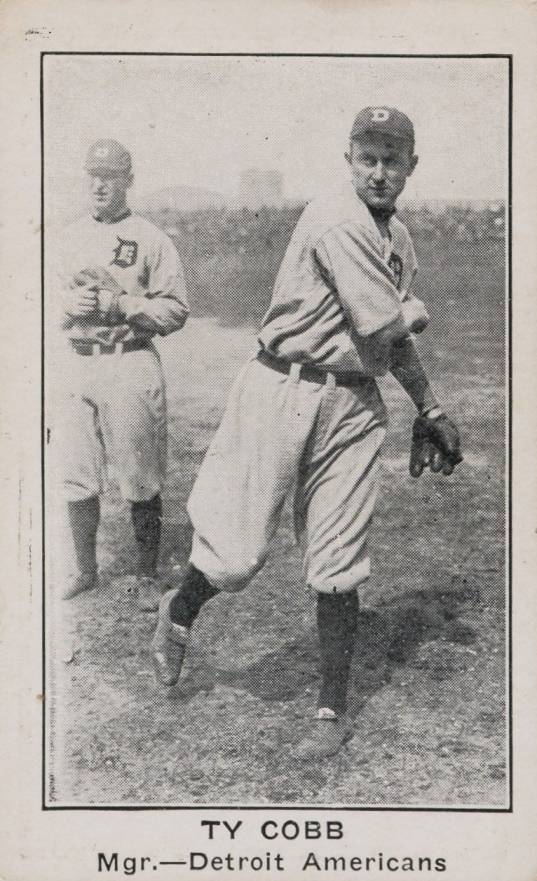 1922 Lou Gertenrich Ty Cobb # Baseball Card