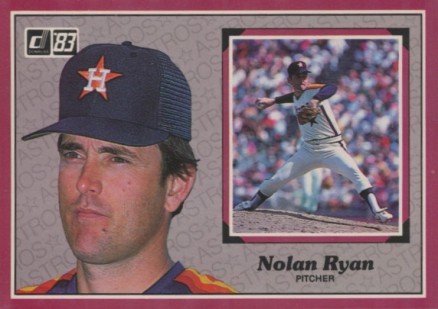 1983 Donruss Action All-Stars Nolan Ryan #23 Baseball Card