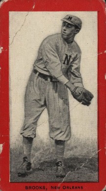 1910 Old Mill Series 8 (Southern Assn.) Brooks # Baseball Card