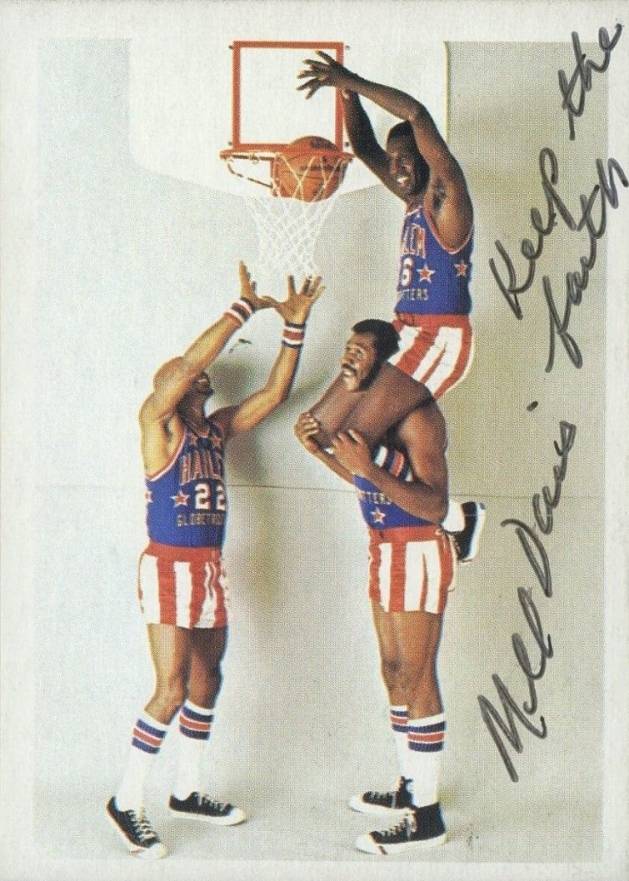 1971 Fleer Globetrotters 84 Neal/Lemon/Davis #18 Basketball Card