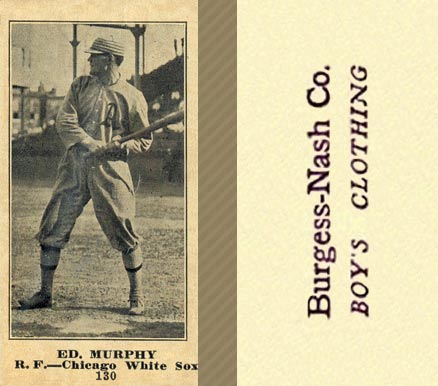 1916 Burgess-Nash Co. Ed. Murphy #130 Baseball Card