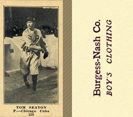 1916 Burgess-Nash Tom Seaton #159 Baseball Card