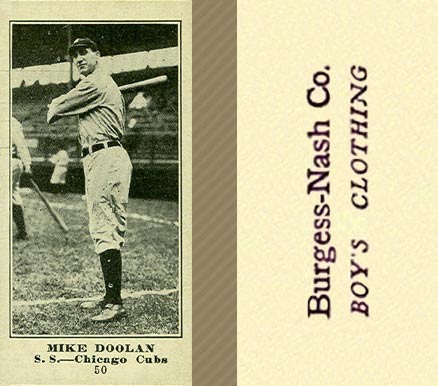 1916 Burgess-Nash Mike Doolan #50 Baseball Card