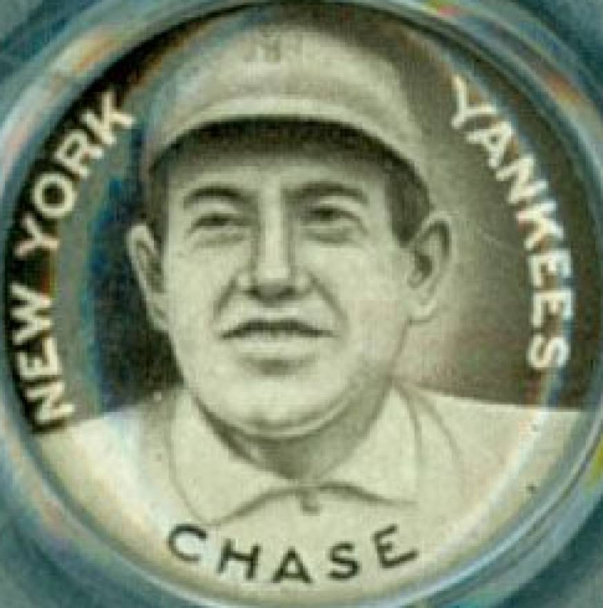 1910 Sweet Caporal Pins Chase, New York Yankees # Baseball Card