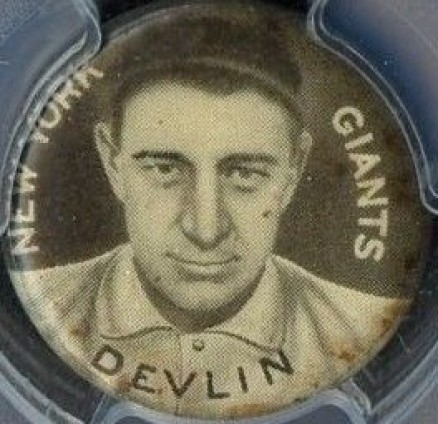 1910 Sweet Caporal Pins Art Devlin # Baseball Card