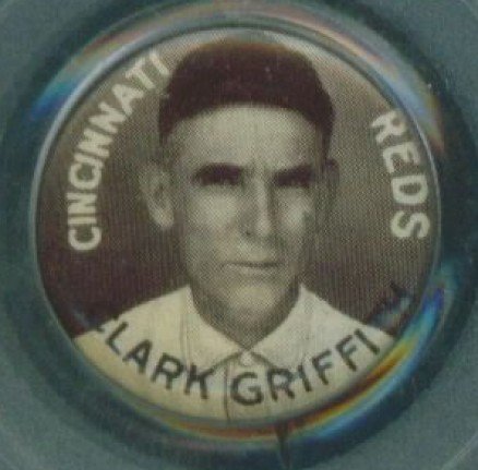 1910 Sweet Caporal Pins Griffith, Cincinnati Reds # Baseball Card
