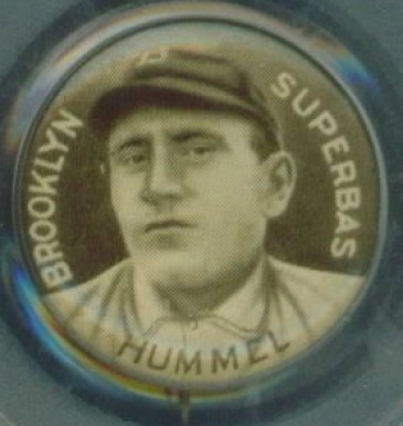 1910 Sweet Caporal Pins John Hummel # Baseball Card