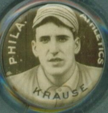 1910 Sweet Caporal Pins Harry Krause # Baseball Card