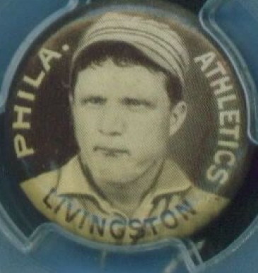 1910 Sweet Caporal Pins Paddy Livingston # Baseball Card