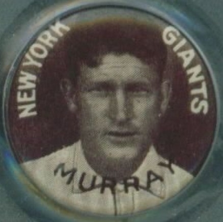 1910 Sweet Caporal Pins Murray, New York Giants # Baseball Card