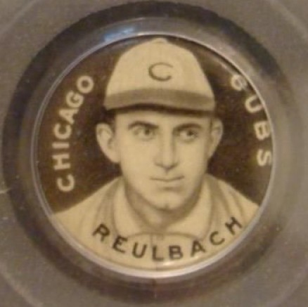 1910 Sweet Caporal Pins Ed Reulbach # Baseball Card