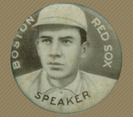 1910 Sweet Caporal Pins Speaker, Boston Red Sox # Baseball Card