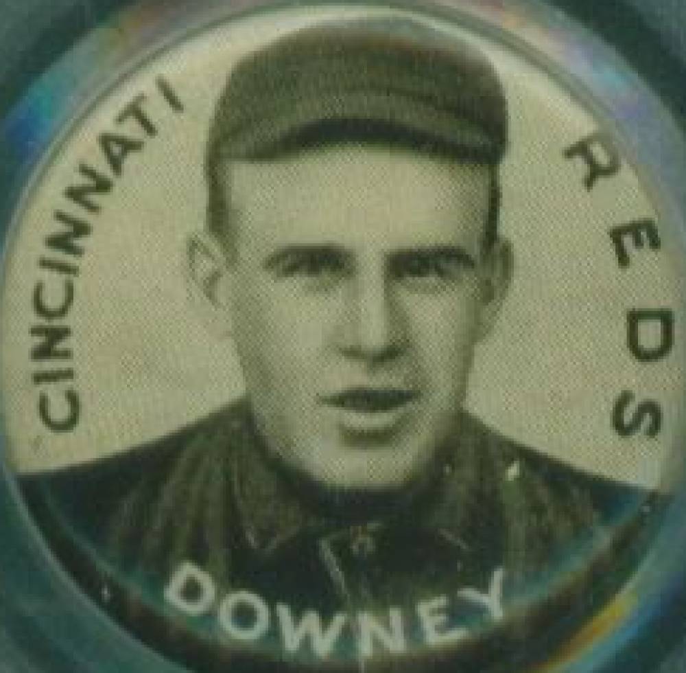 1910 Sweet Caporal Pins Downey, Cincinnati Reds # Baseball Card