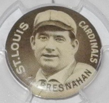 1910 Sweet Caporal Pins Bresnahan, St. Louis Cardinals # Baseball Card