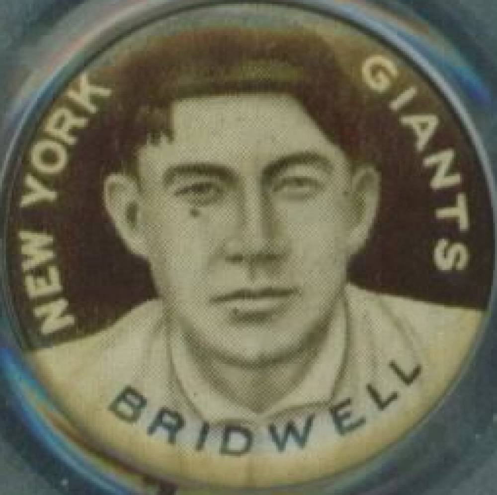 1910 Sweet Caporal Pins Al Bridwell # Baseball Card